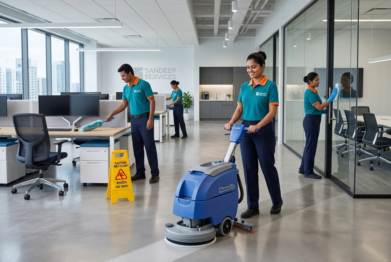 Sandeep Services Corporate & IT Hub Housekeeping
