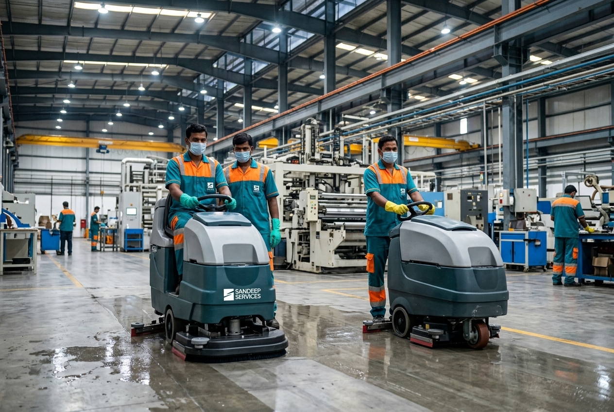 Sandeep Services Industrial & Factory Floor Care
