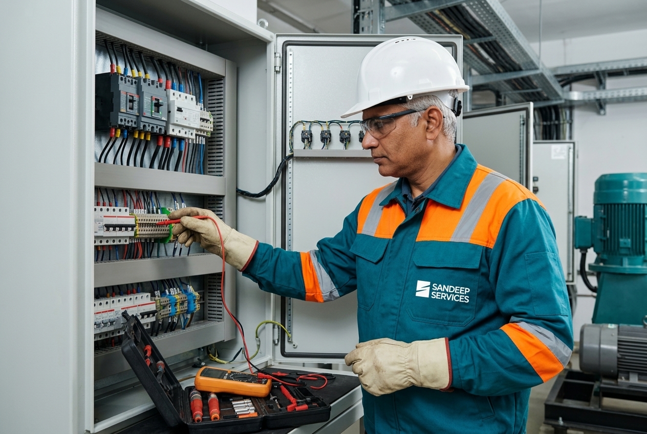 Sandeep Services Industrial Electricians & Fitters