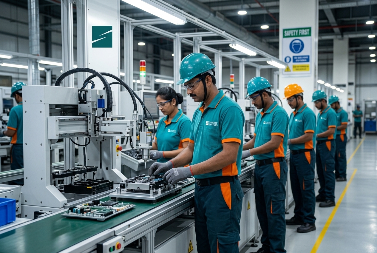 Sandeep Services Factory Assembly & Machine Helpers